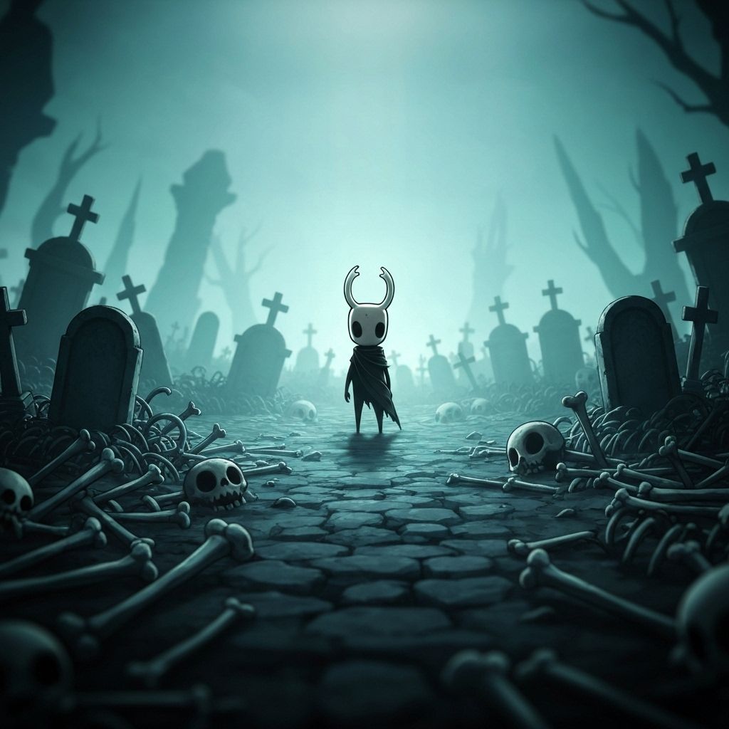 Bonebottom region overview in Hollow Knight Silksong