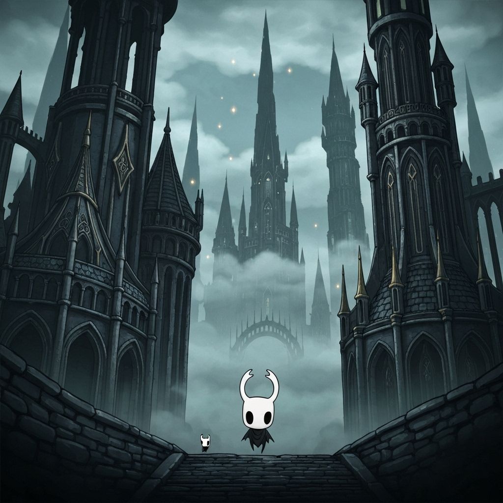 Citadel region overview in Hollow Knight Silksong