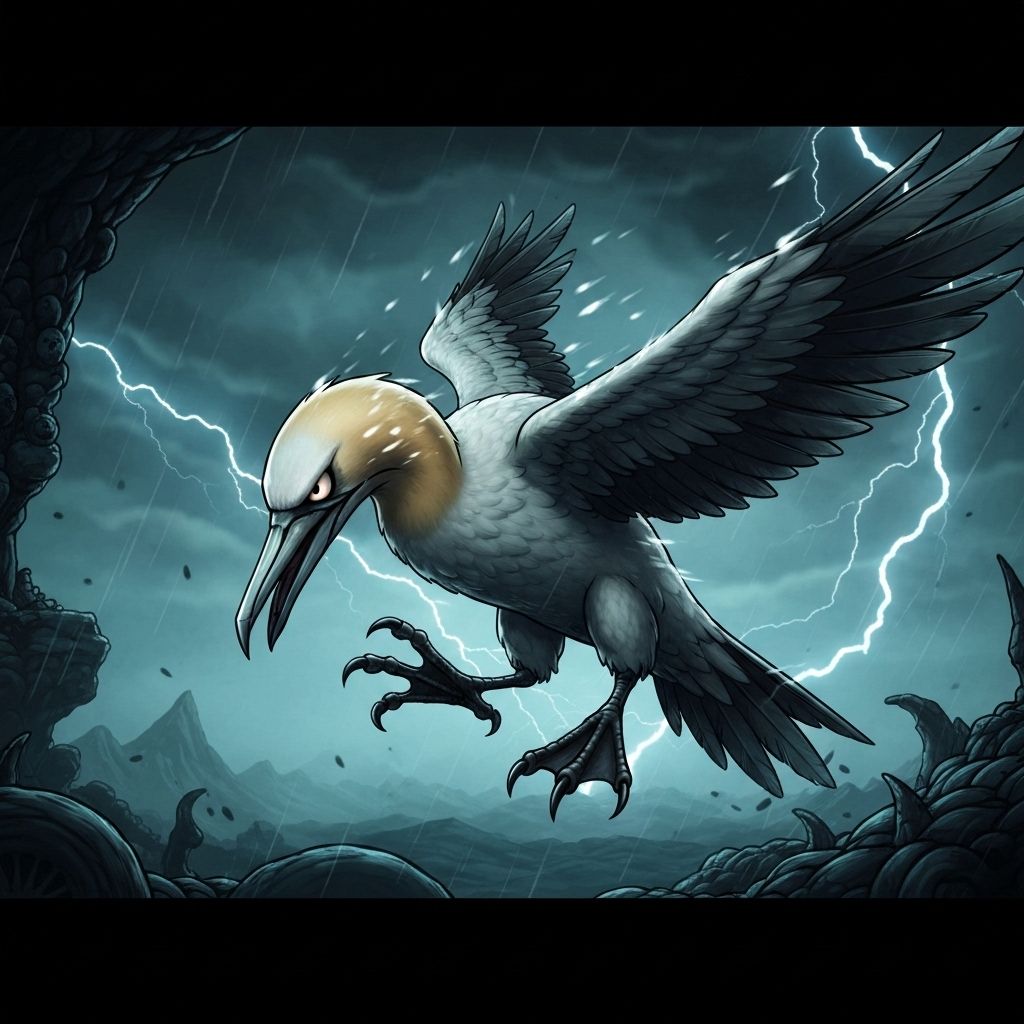 Gannet boss encounter art
