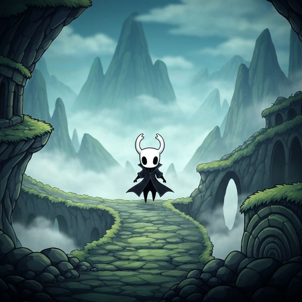 Greymoor region overview in Hollow Knight Silksong