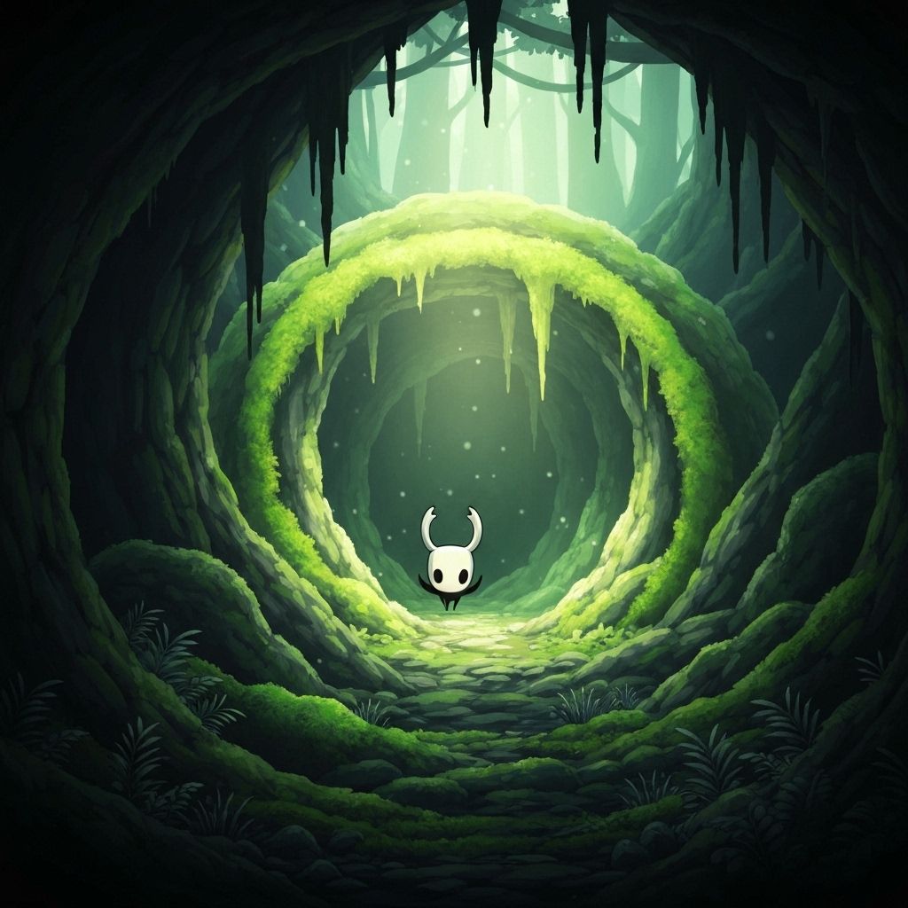 Moss Grotto region overview in Hollow Knight Silksong