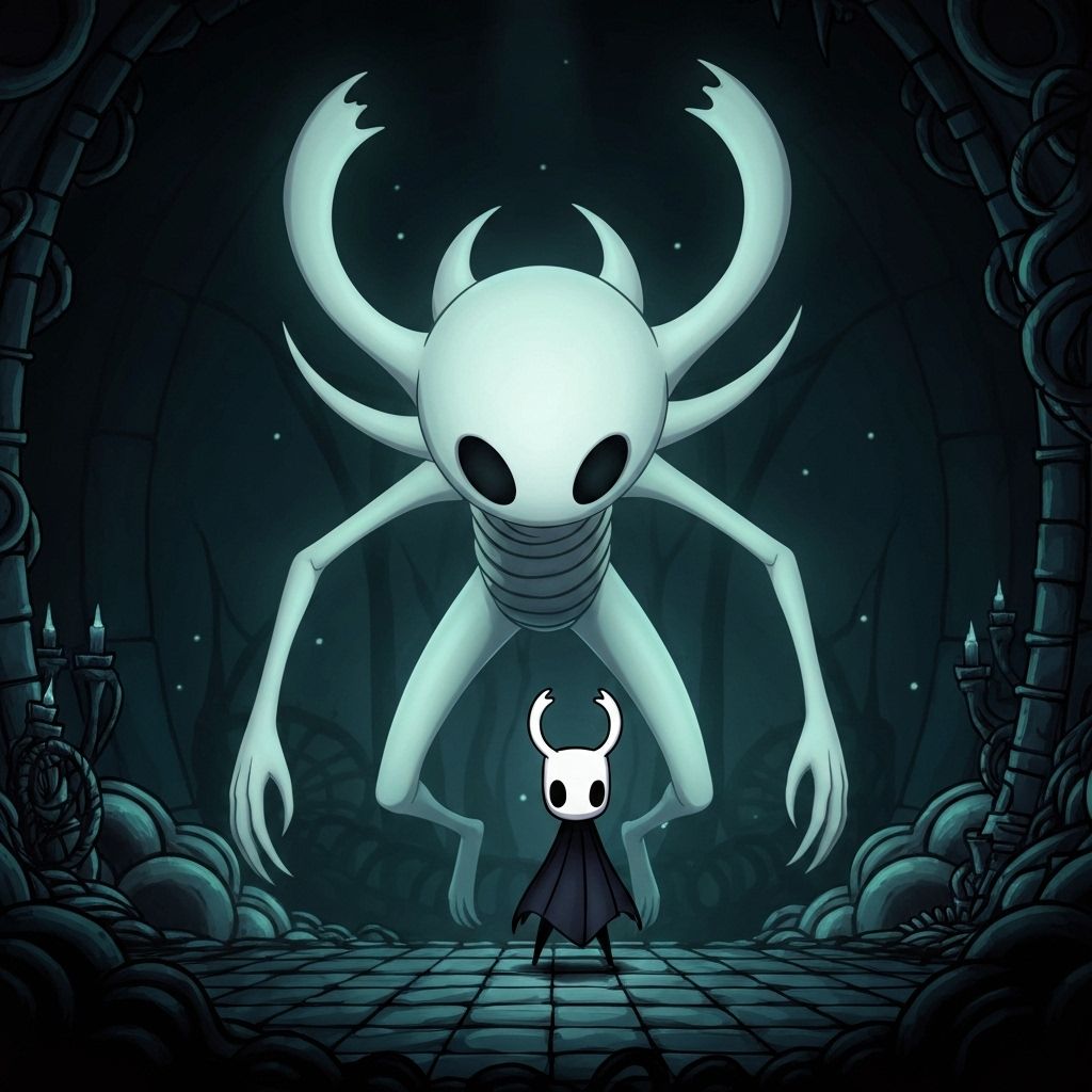 The Pale Lurker boss encounter art